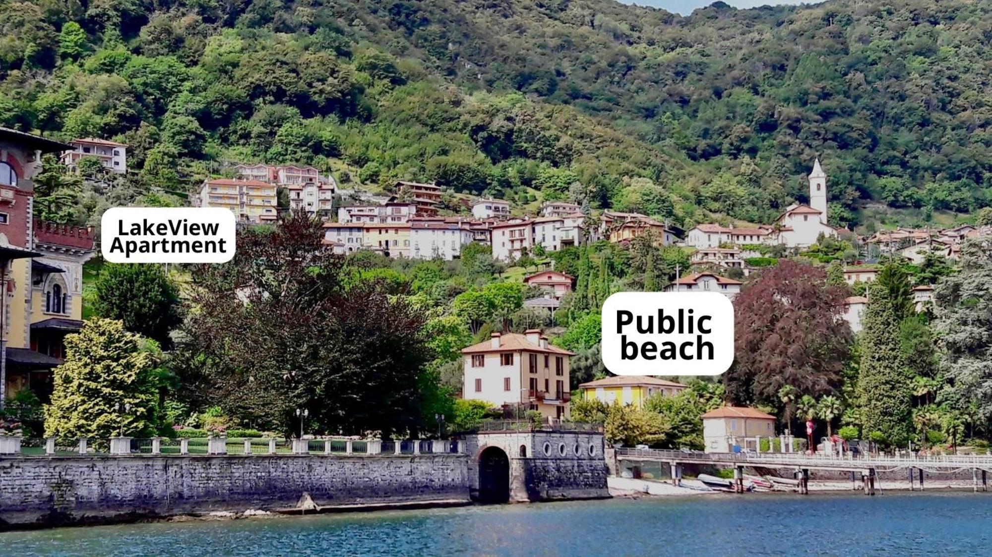 Lakeview Bellagio Apartment Limonta Exterior foto